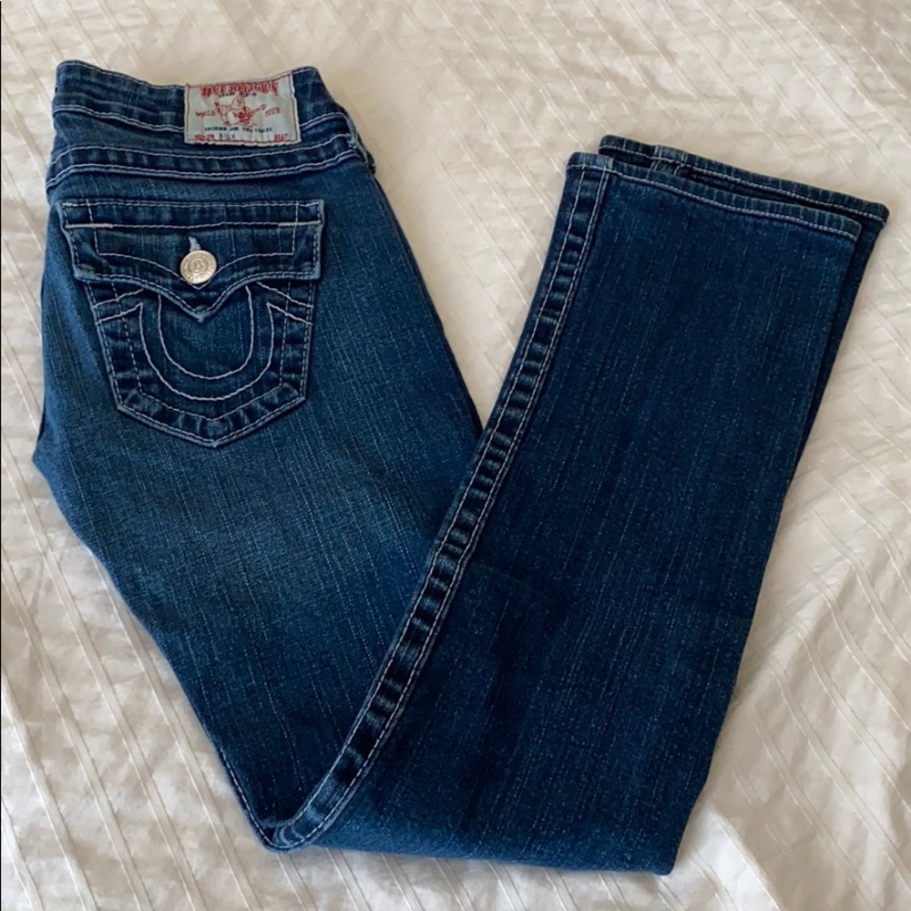 True Religion Straight Leg Denim